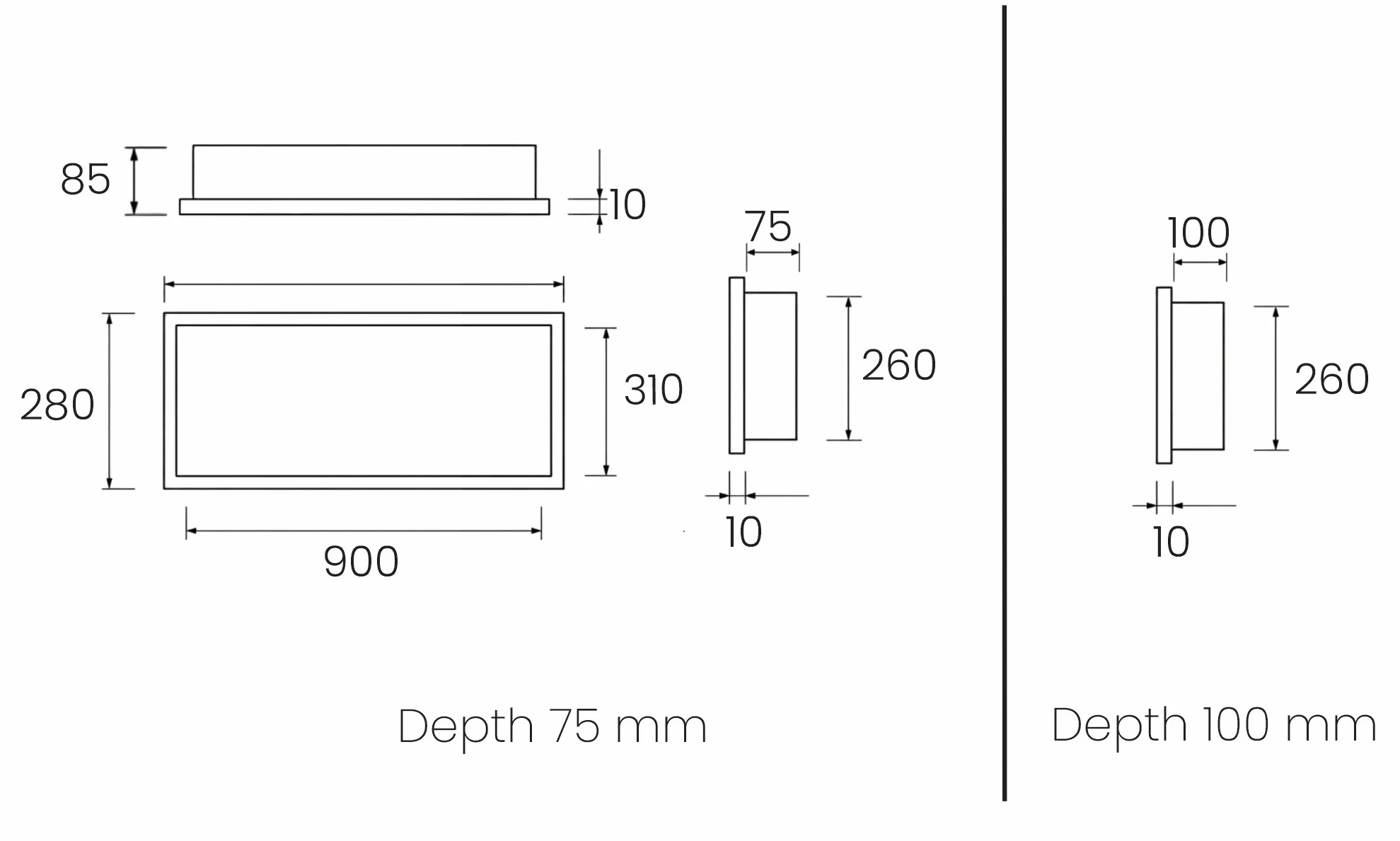 Shower Niche