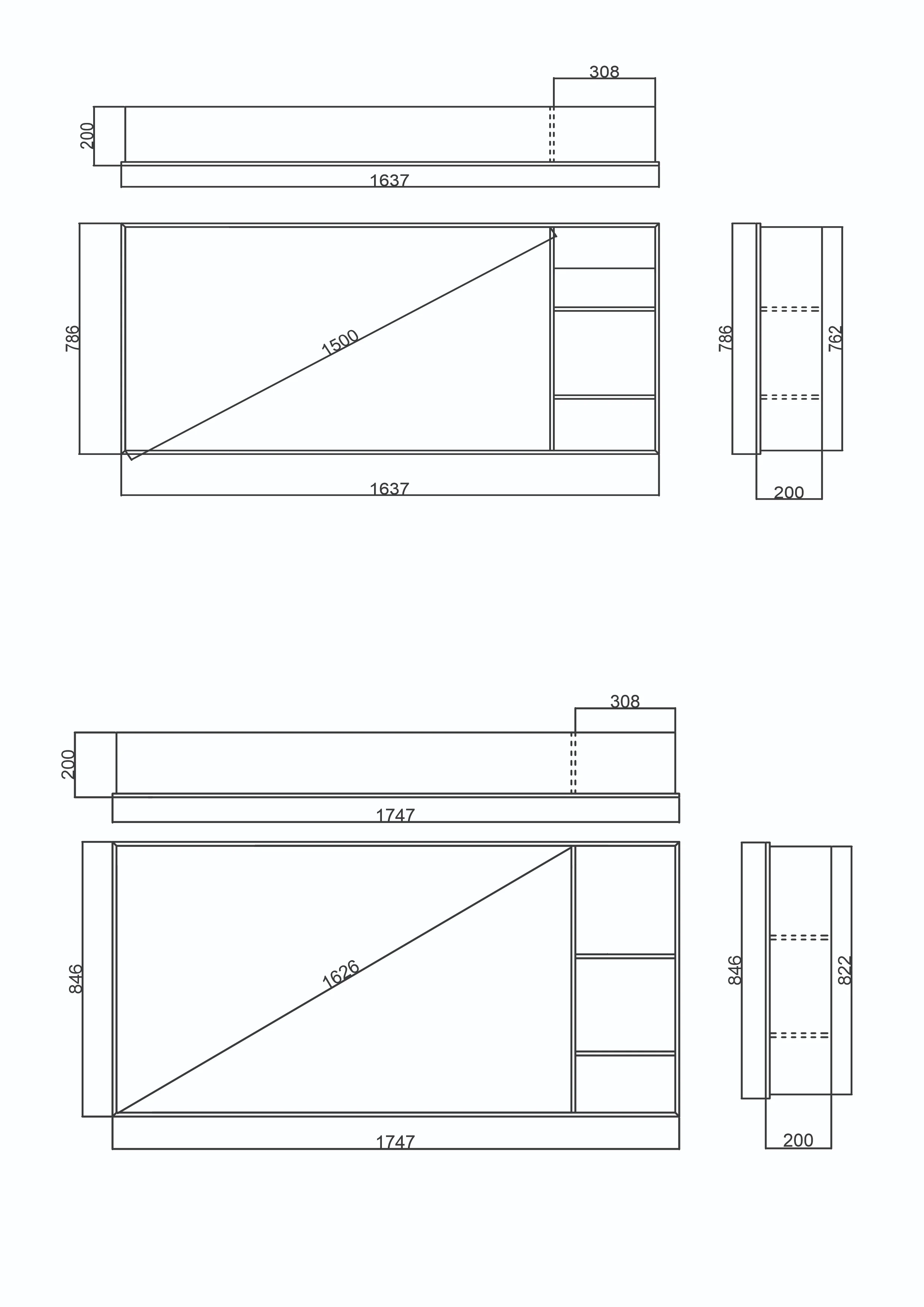TV Unit Shelf