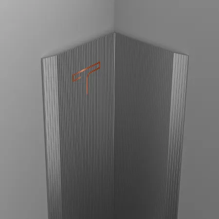 Metalpatti SS L Profile – Designer L Patti for Interiors