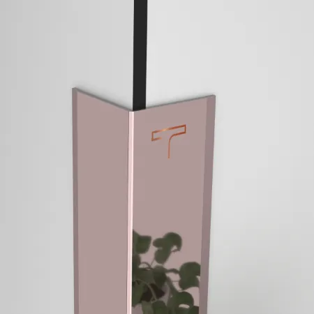 0.8mm SS L Patti for interior finishing