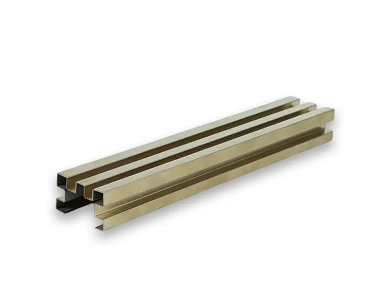 Stainless Steel Stair Nosing Profiles - Anti-Slip Edge Protection