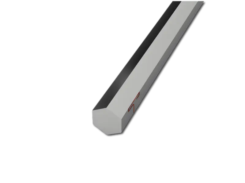 Stainless Steel Stair Nosing Profiles - Anti-Slip Edge Protection