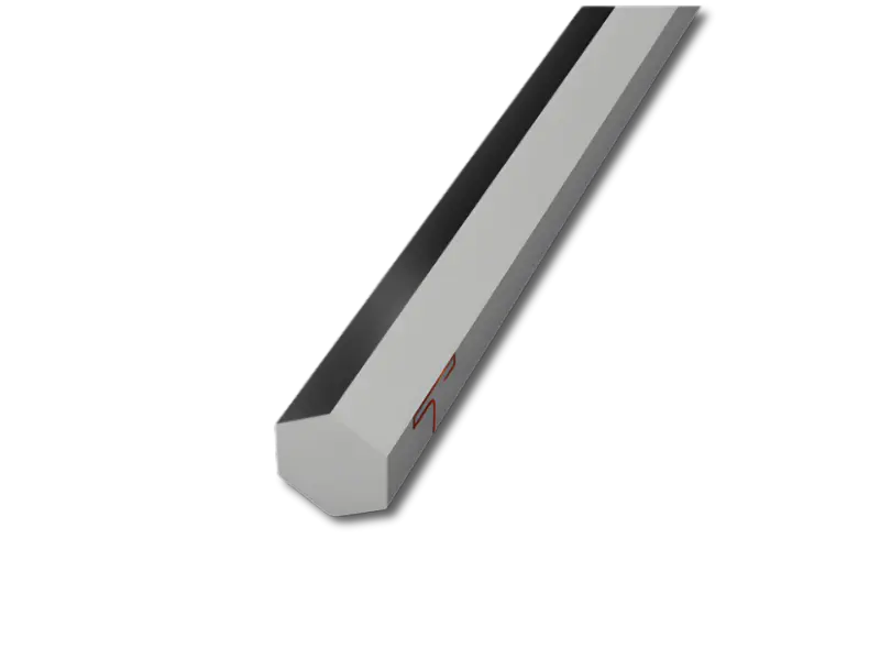 Stainless Steel Stair Nosing Profiles - Anti-Slip Edge Protection