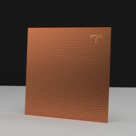 A durable decorative sheeting for high-traffic areas