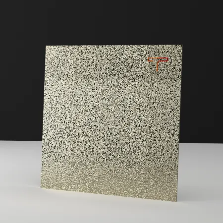 A durable decorative sheeting for high-traffic areas