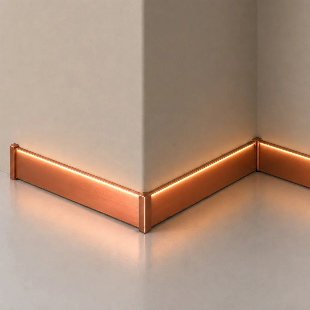 Skirting Board Profiles | Premium Stainless Steel Finish