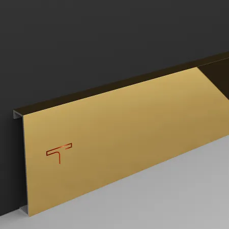 Robust skirting patti for durable wall and floor joints