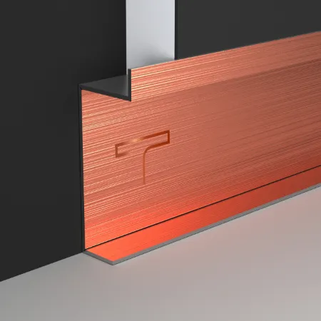 High-performance skirting profiles for durable flooring
