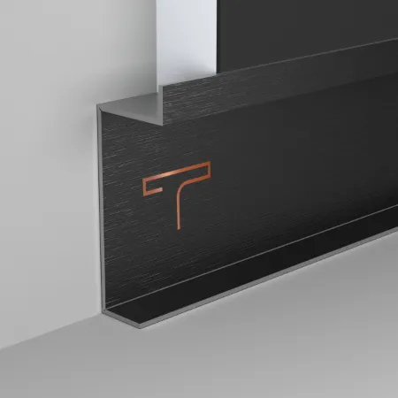 Premium PVD patti on skirting board profiles to elevate design