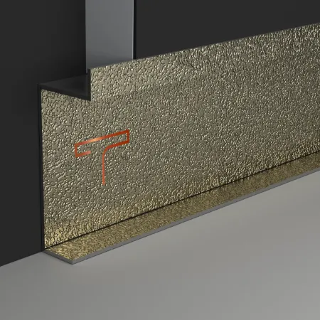 PVD patti on skirting profiles, a premium and durable option.
