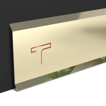 A decorative profile skirting for a luxurious finish