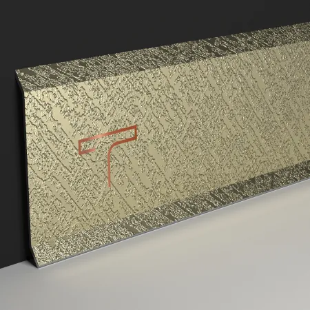 Silver mesh PVD patti for a striking contrast