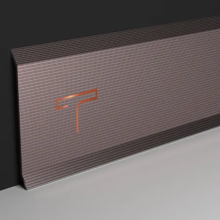 metal skirting for a touch of luxury