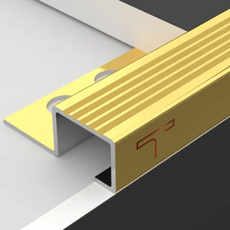 stainless steel stair nosing profile