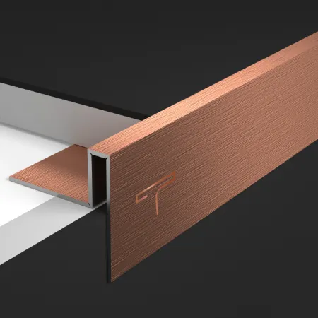 Stylish stainless steel T Patti for modern interior trims