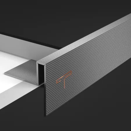 T Profile Patti in Silver straightline Finish, perfect for tile and laminate joining