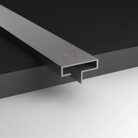 Tile Trim T Profile - Mirror Gloss
