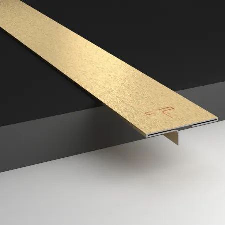 SS Gold satin finish T-Patti for a touch of modern luxury