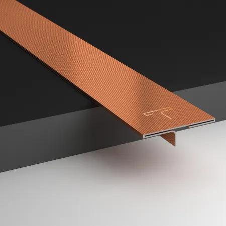 An eye-catching Copper Straightline T-Patti for all interior trims
