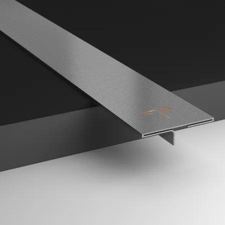 Durable SS T-Patti with silver mesh finish for wall accents