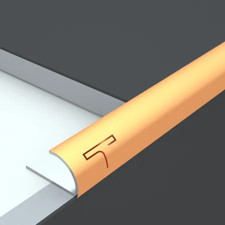 Flooring transition T-metal trim