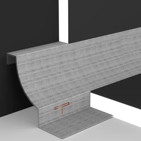 Metal tile trims corners