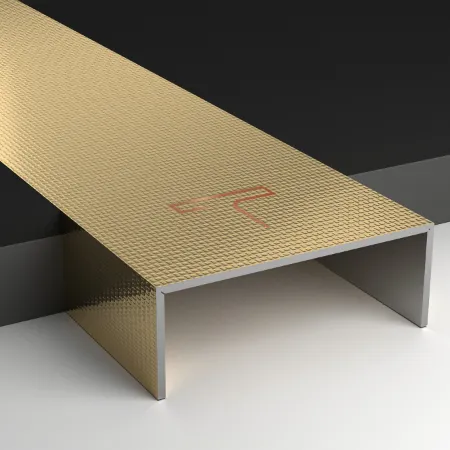 Stainless Steel U Profile decorative wall panel inlay