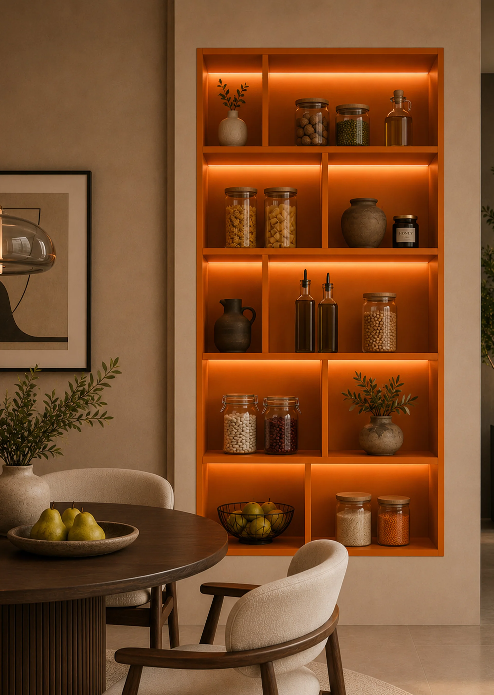 Dining Room Decorative Niches