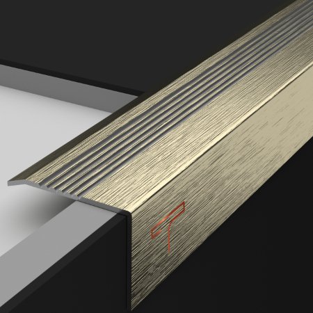 SS stair nosing profiles