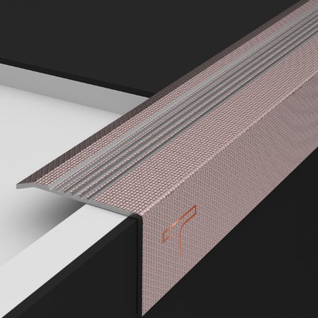 SS stair nosing profiles